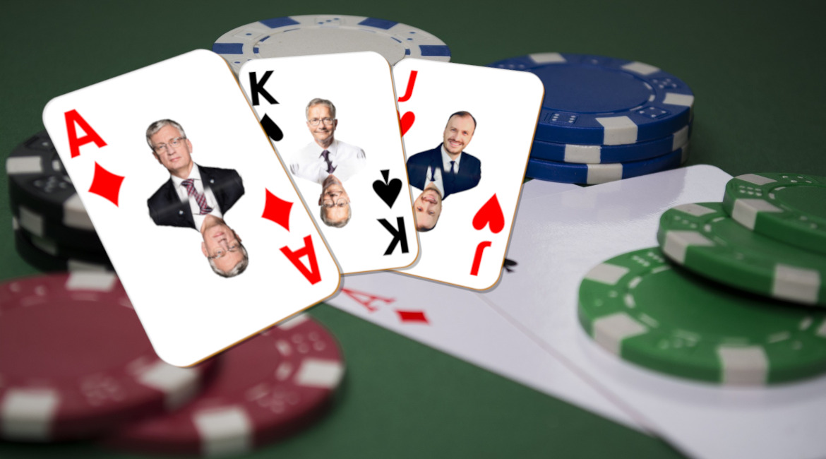 Wyborczy poker last minute. Jaśkowiak, Czerwiński i Plewiński już grają. Kto ma jakie karty i kto jeszcze się dosiądzie?